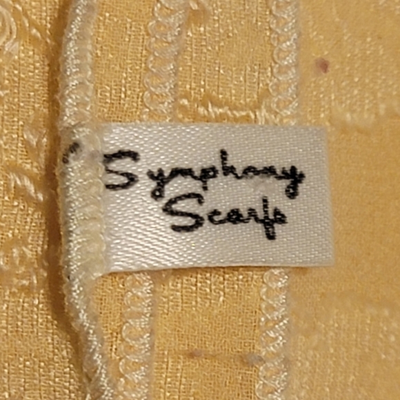 Yellow Synphony Scarf - Picture 7 of 7